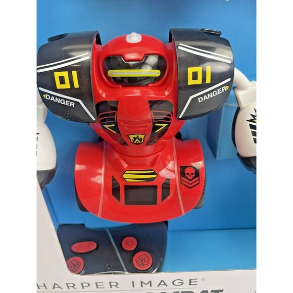 SHARPER IMAGE RC Robot Combat White & Red 2 Players - Picture 12 of 15